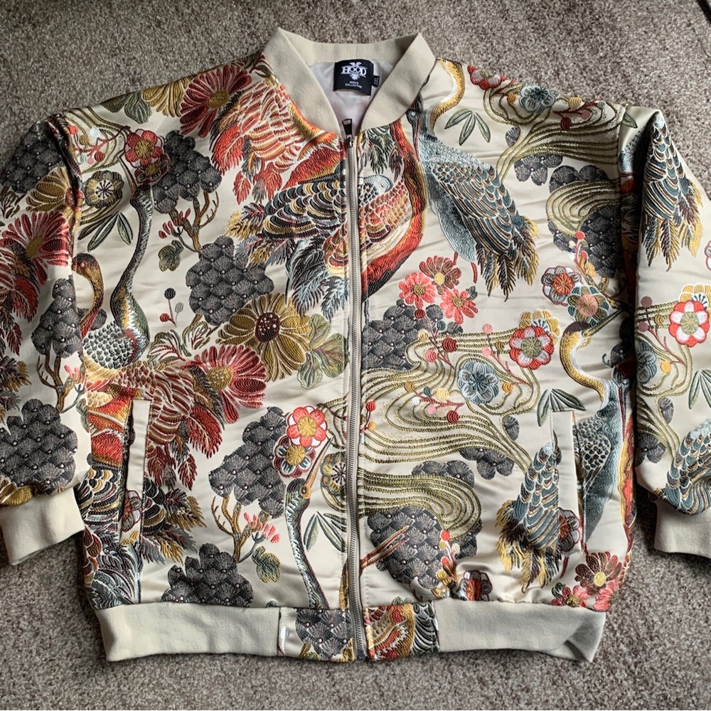 Hood Crew mens collection bomber jacket XXL - Picture 1 of 4